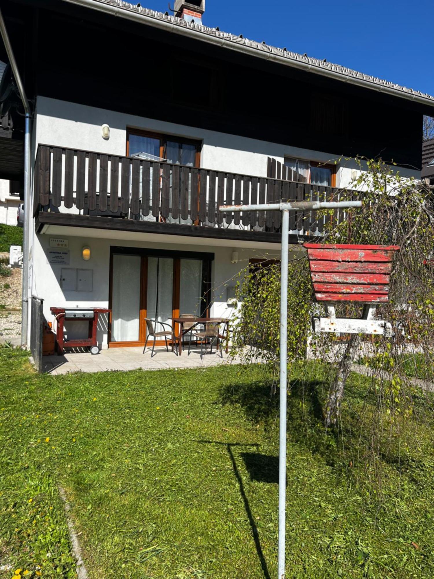 Apartma Jure Zgornje Gorje ภายนอก รูปภาพ