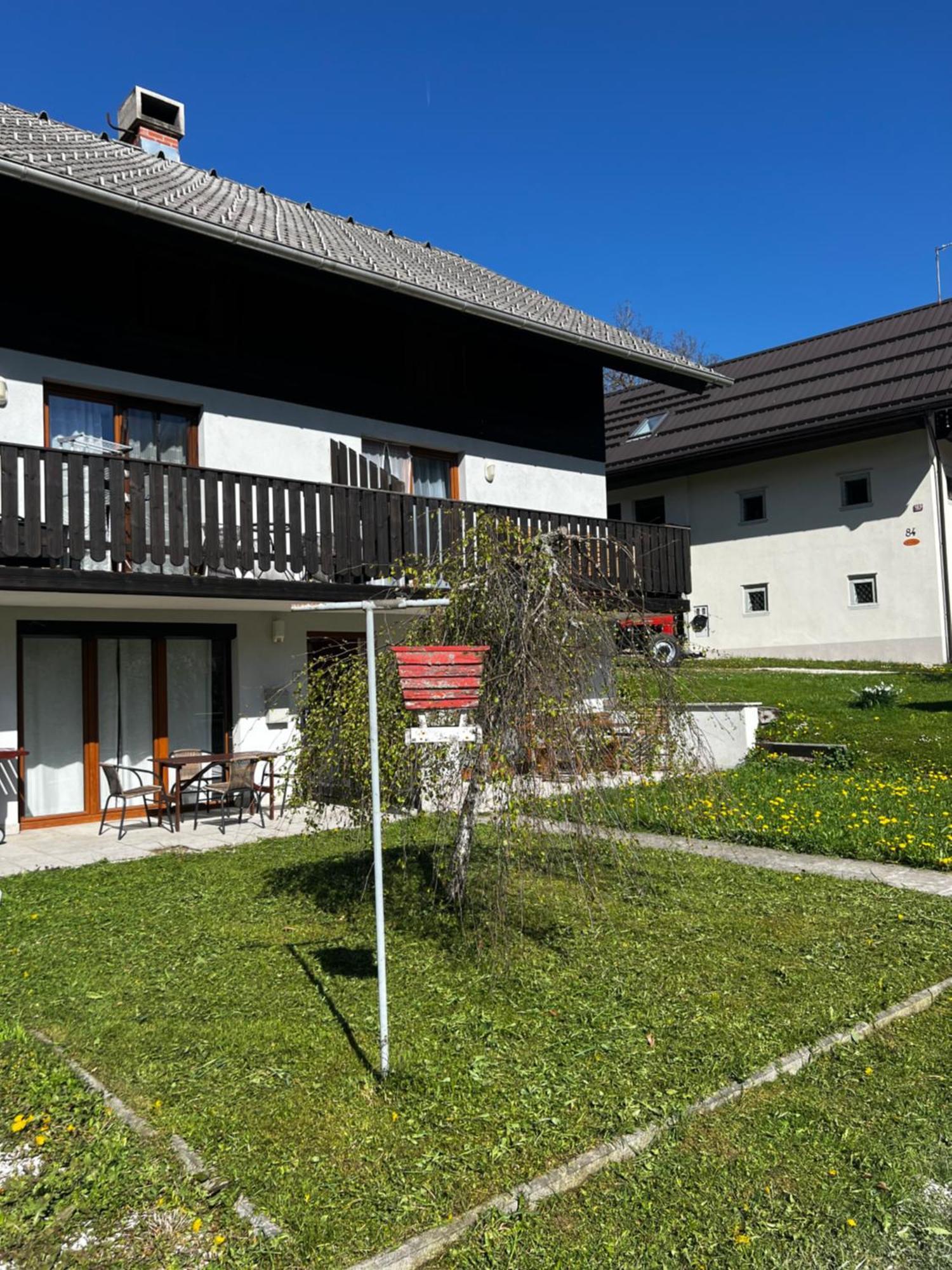 Apartma Jure Zgornje Gorje ภายนอก รูปภาพ